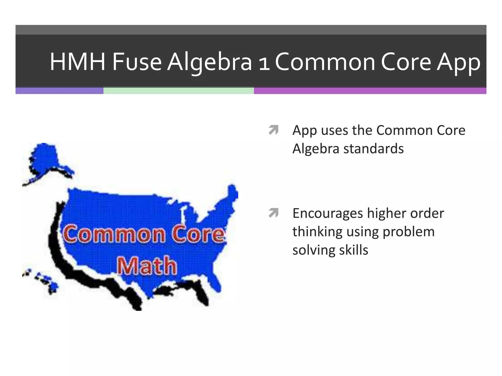 Educational Apps: Socrative and HMH Fuse Algebra | PPT