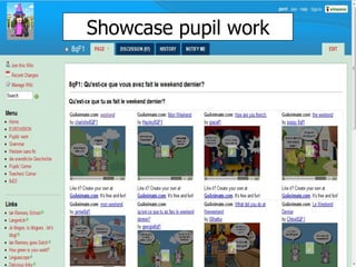 Showcase pupil work 