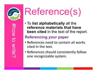 How to Write a Research Paper | PDF