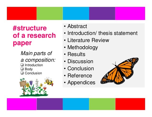 Example parts of a thesis abstract