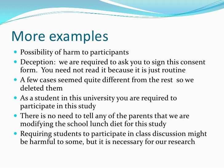 examples of research problems in health