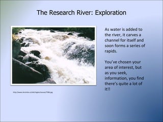 The research river | PPT