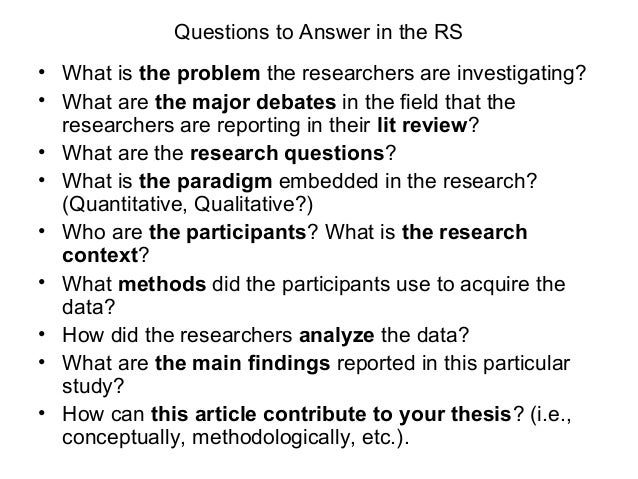 what is a lit review in a thesis what is a lit review in a thesis