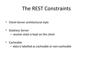 The Rest Architectural Style | PPT