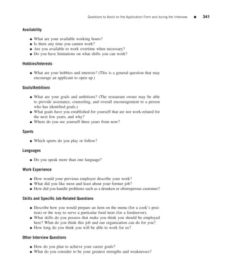 The restaurant  from concept to operation 6th - walker