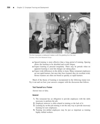 The restaurant  from concept to operation 6th - walker