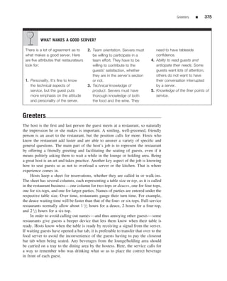 The restaurant  from concept to operation 6th - walker