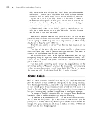 The restaurant  from concept to operation 6th - walker