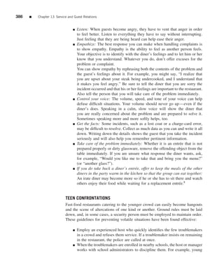 The restaurant  from concept to operation 6th - walker