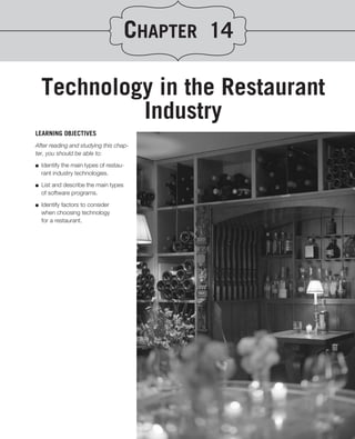 The restaurant  from concept to operation 6th - walker