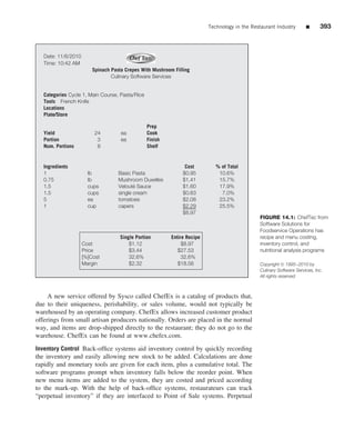 The restaurant  from concept to operation 6th - walker