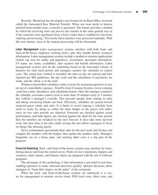 The restaurant  from concept to operation 6th - walker