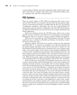 The restaurant  from concept to operation 6th - walker