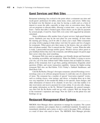 The restaurant  from concept to operation 6th - walker