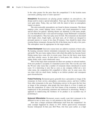 The restaurant  from concept to operation 6th - walker