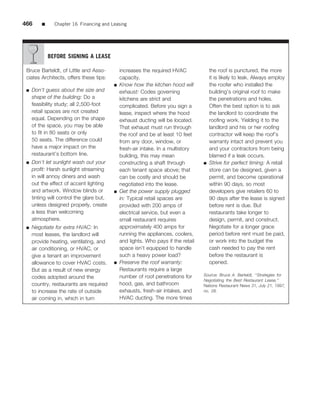 The restaurant  from concept to operation 6th - walker