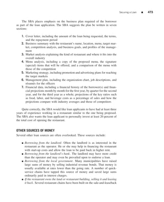 The restaurant  from concept to operation 6th - walker