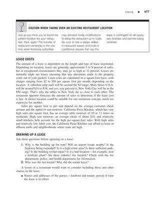 The restaurant  from concept to operation 6th - walker