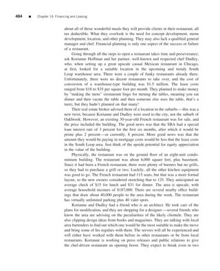 The restaurant  from concept to operation 6th - walker