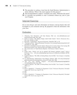 The restaurant  from concept to operation 6th - walker