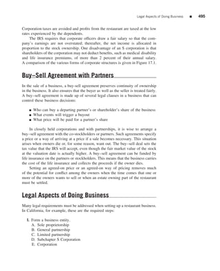 The restaurant  from concept to operation 6th - walker