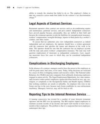 The restaurant  from concept to operation 6th - walker