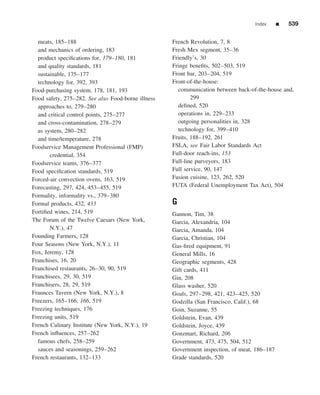 The restaurant  from concept to operation 6th - walker