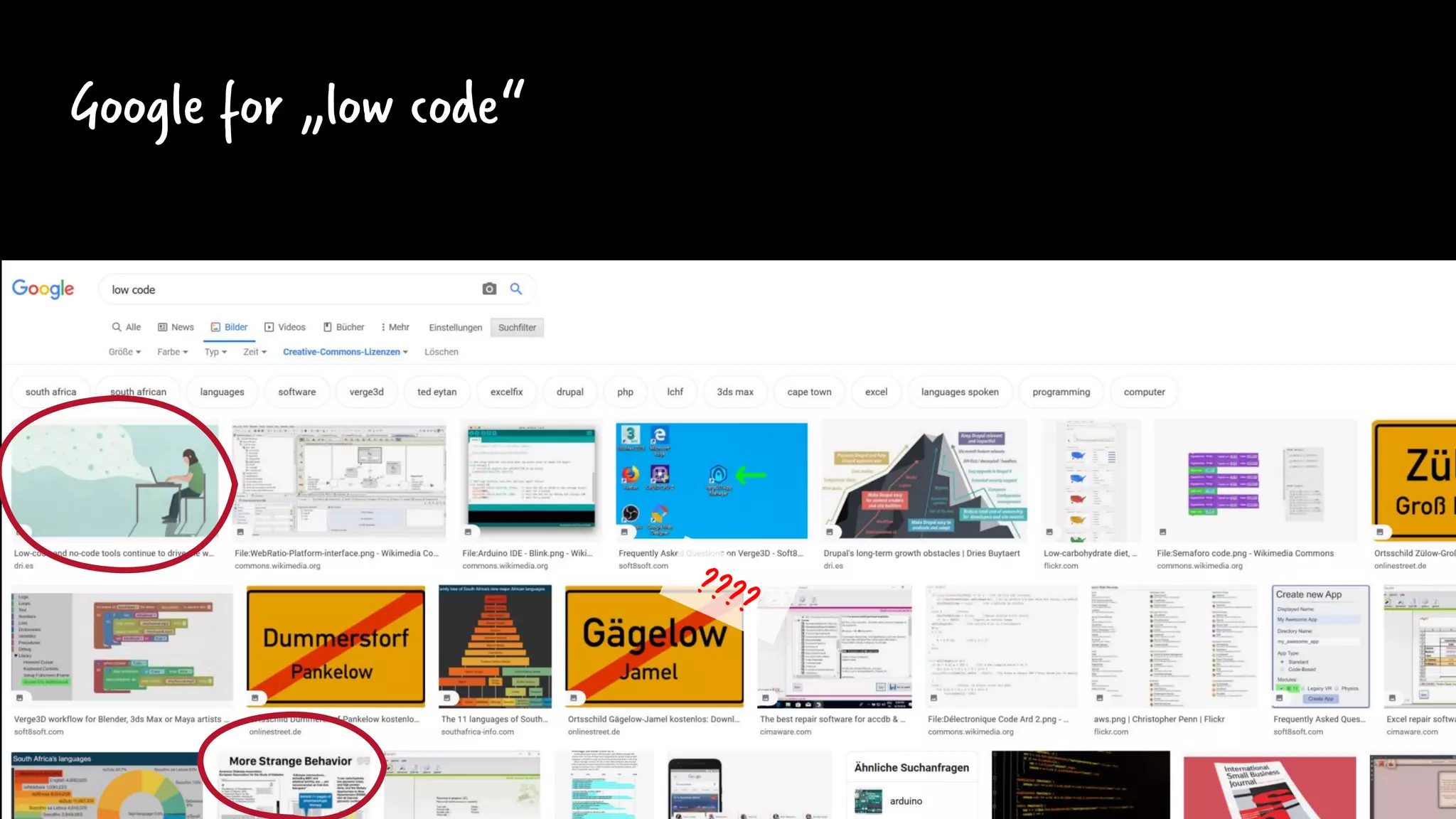 Google for „low code“
 
