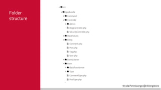 Nicola Pietroluongo @niklongstone
Folder
structure
 