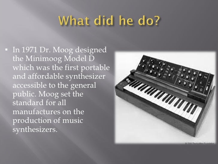 The Revolutionaries of Electronic Musical Instruments