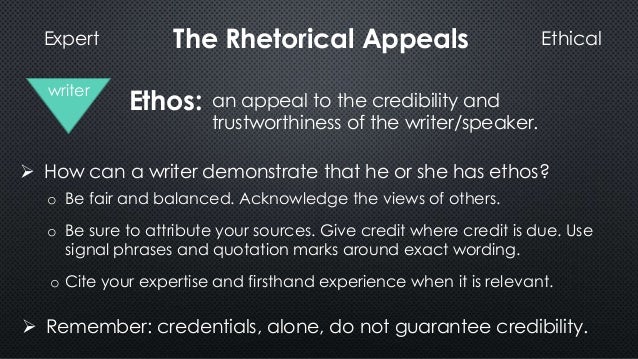 Examples of Ethos, Logos, and Pathos