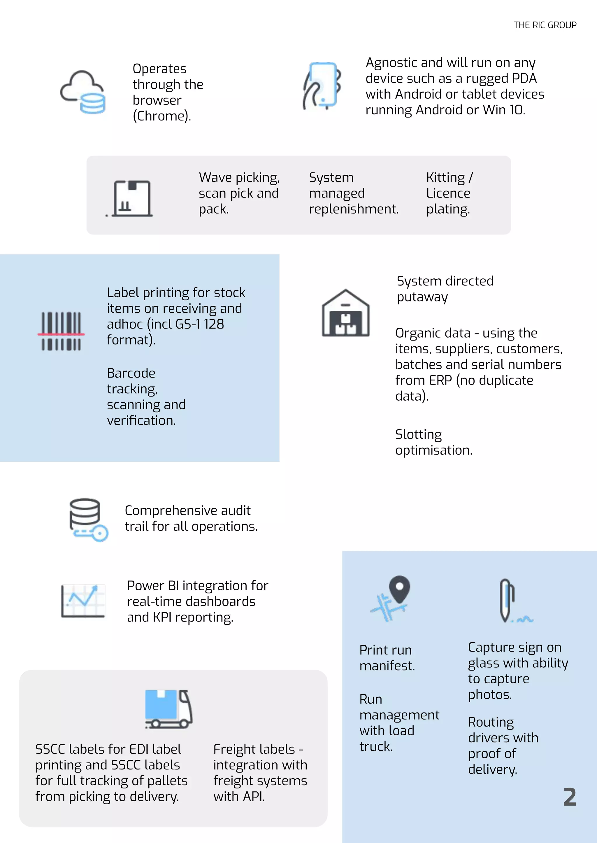 The RIC Group WMS | PDF