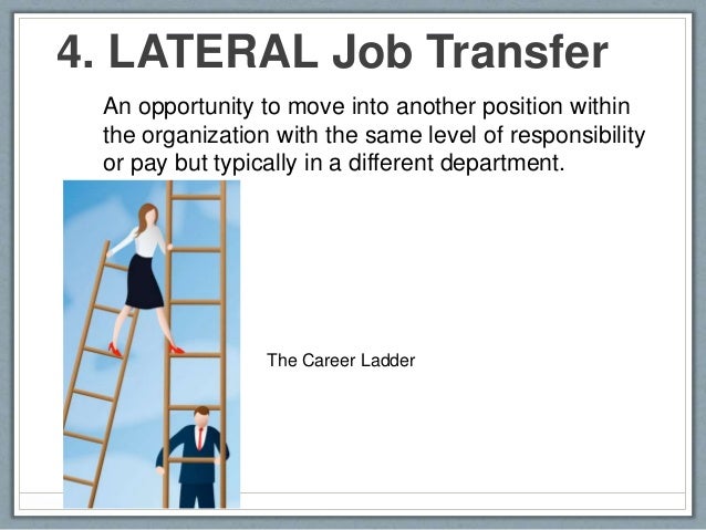what is a lateral career move
