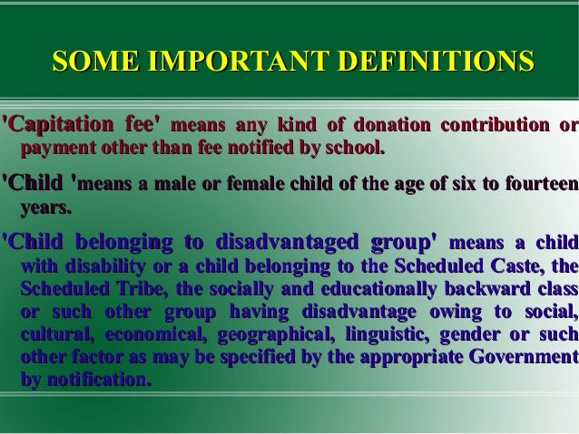 right to free and compulsory education The passing of the right of children to free and compulsory education (rte) act 2009 marked a historic moment for the children of india ms urmila sarkar, c. right to free and compulsory education The passing of the right of children to free and compulsory education (rte) act 2009 marked a historic moment for the children of india ms urmila sarkar, c.