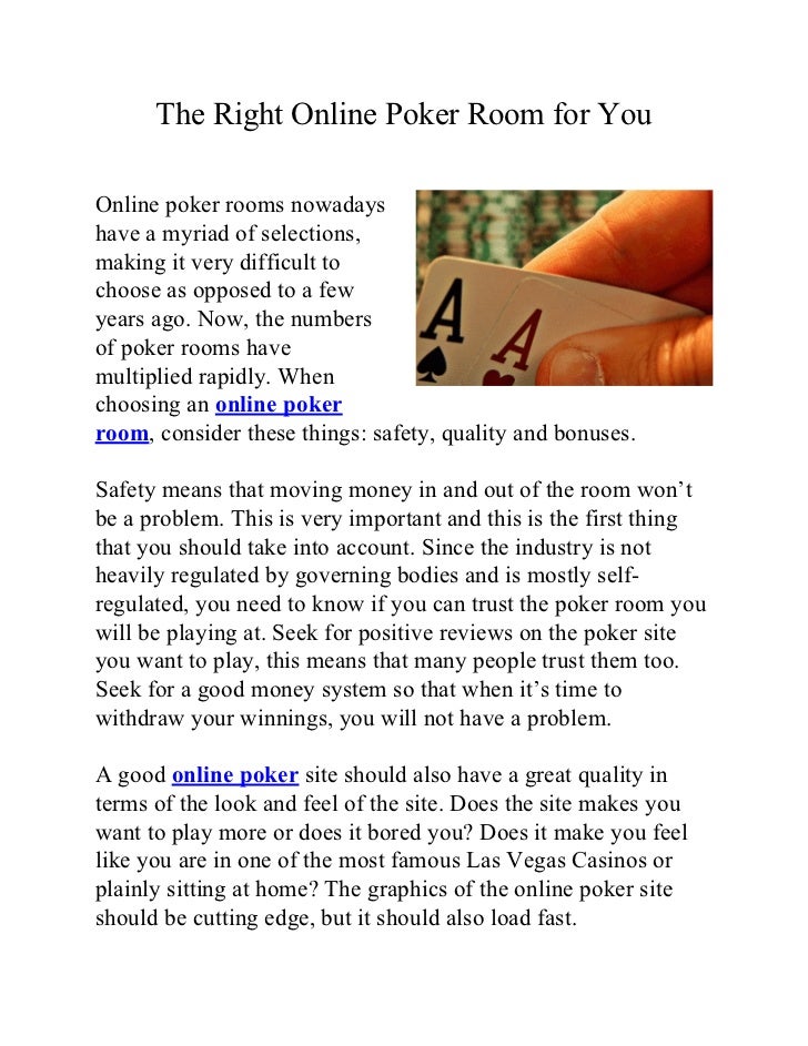 The Best Safety Poker Casino Online The Best Safety Poker Casino Online