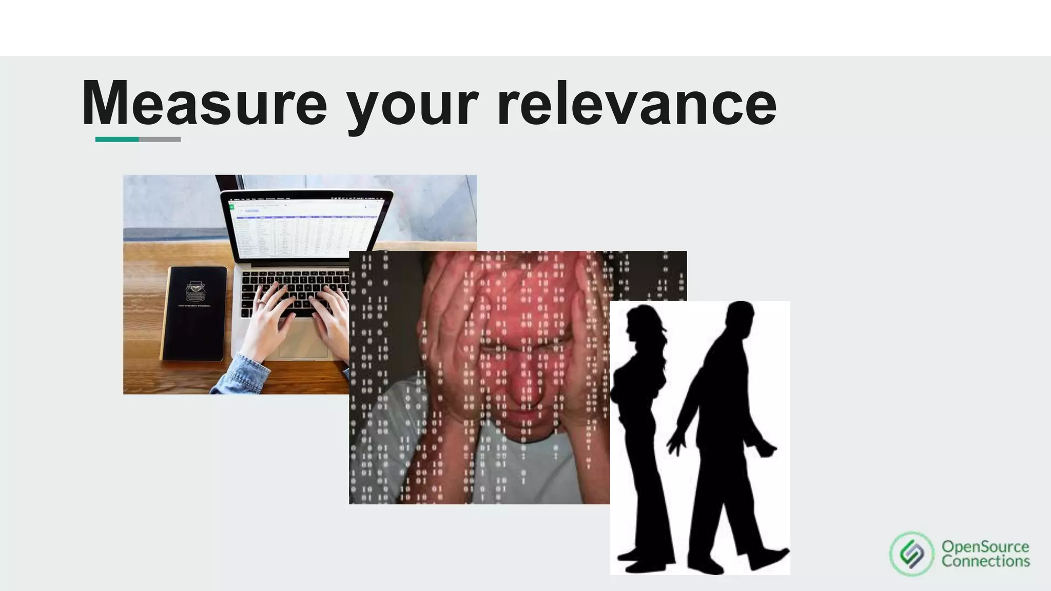 Measure your relevance
 