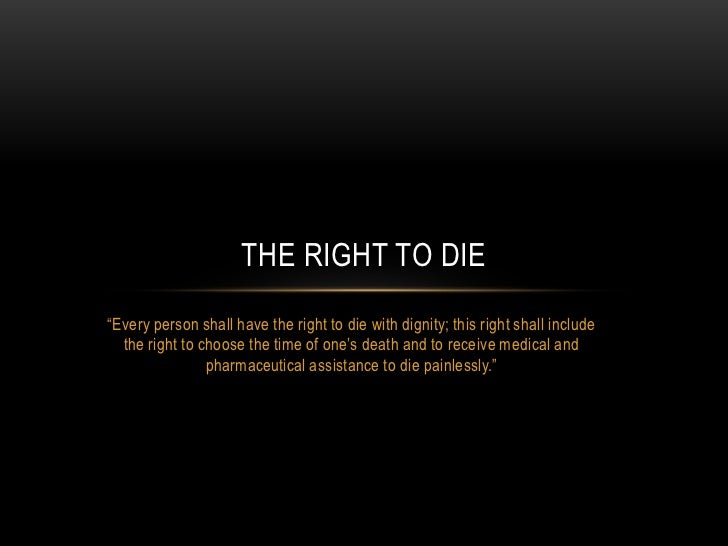 the right to die powerpoint