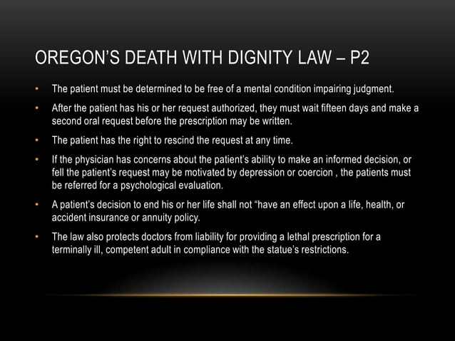 The right to die powerpoint | PPT