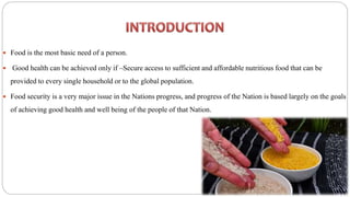The right to food in india | PPTX