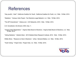The right to vote | PPTX