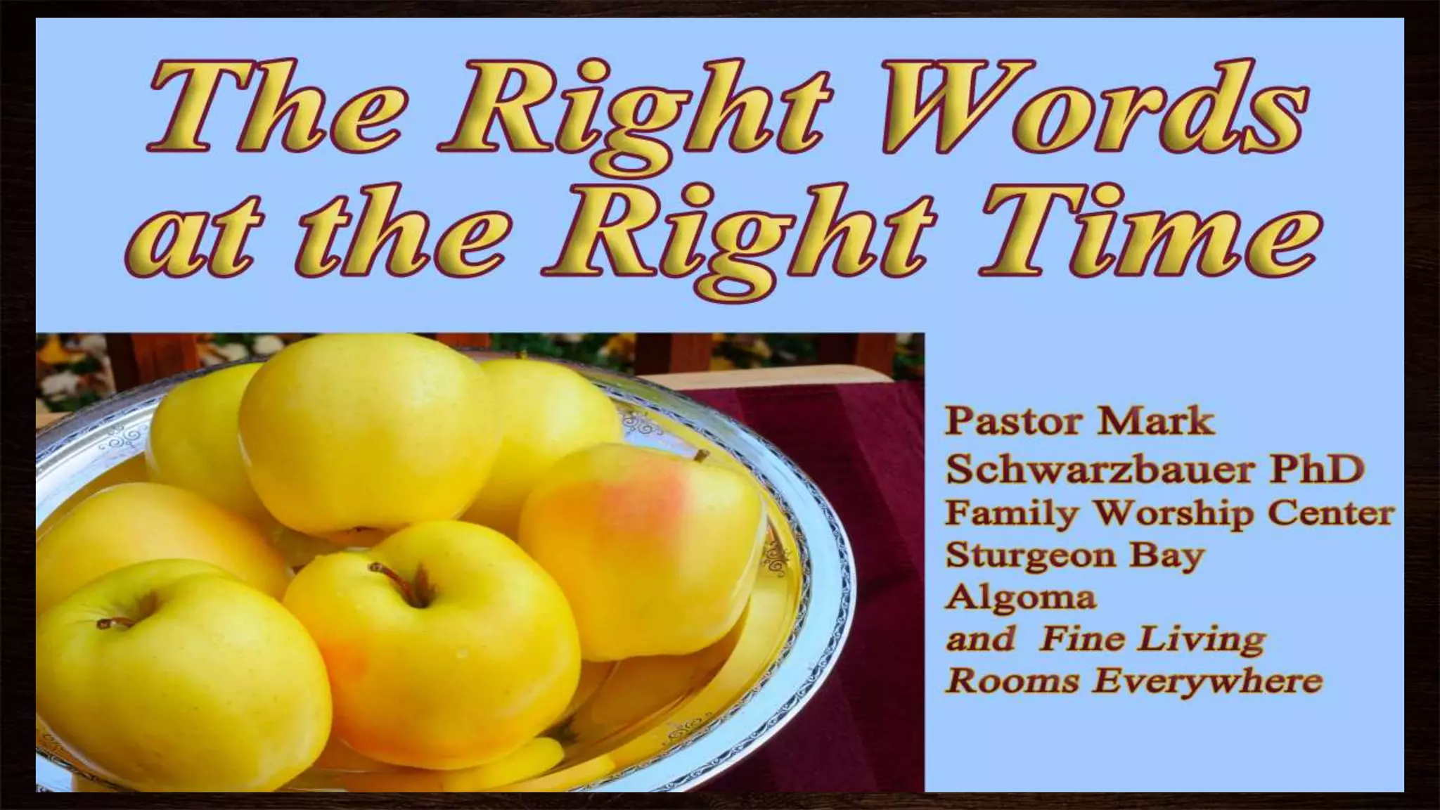 The R Ight Words At The Right Time PPT Free Download the-r-ight-words-at-the-right-time-ppt-free-download