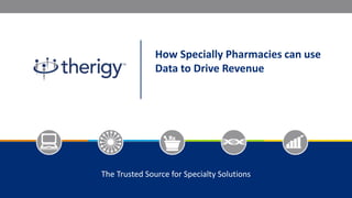 The Trusted Source for Specialty Solutions
How Specialty Pharmacies can use
Data to Drive Revenue
 