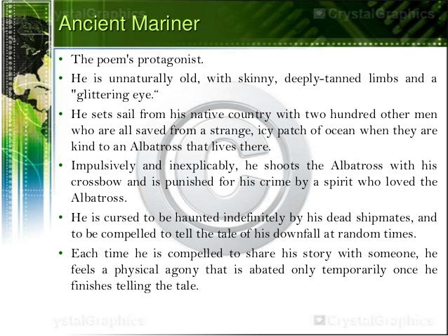 st coleridge the rime of the ancient mariner