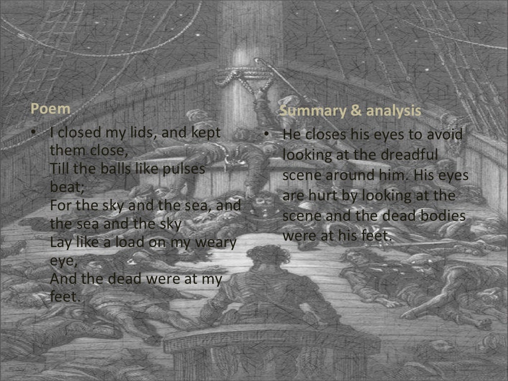 The Rime Of The Ancient Mariner Summary Part 4