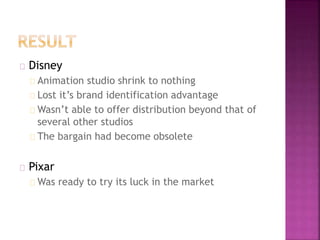 The Rise And Fall Of The Disney Pixar Alliance Ppt The Rise And Fall Of The Disney Pixar Alliance Ppt
