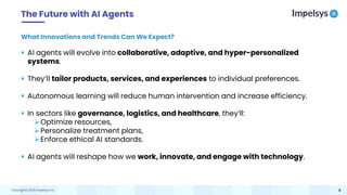 The Rise of AI Agents-From Automation to Autonomous Technology | PDF