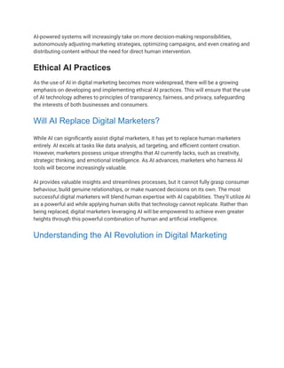 The Rise of AI in Digital Marketing in 2024 | PDF