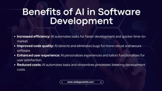 The Rise of Artificial Intelligence in Software Development | PDF