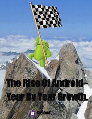 The Rise Of Android - Year By Year Growth.  