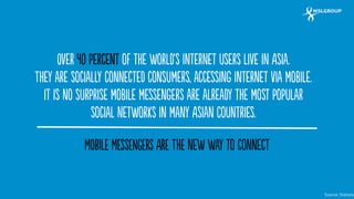 The Rise of Asia's Mobile Messengers